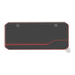Ergonomic T-Shaped 55" PC Gaming Desk with Full Cover Mousepad - Black